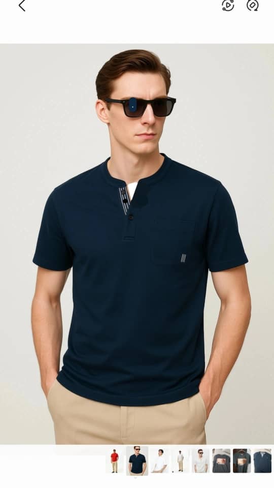 تی شرت نخی مردانه REWARD