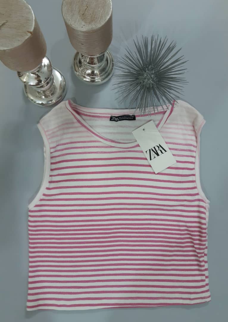 تاپ نیمتنه برند زارا  ZARA-ORIGINAL